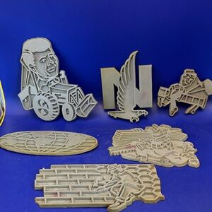 Unique Rubber Stamps of Different Advertising